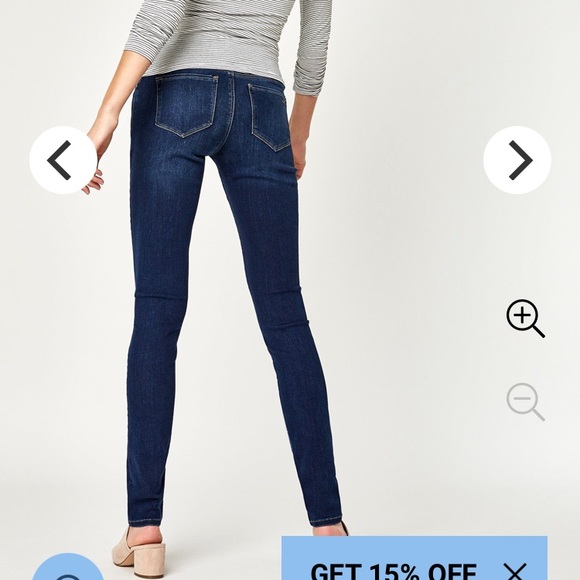 Mavi soft stretch denim, size 29/32, dark indigo - Picture 2 of 6